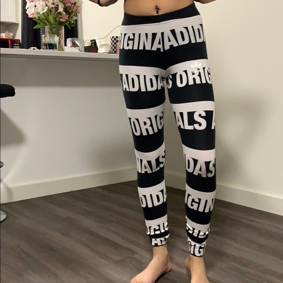 adidas originals printed leggings